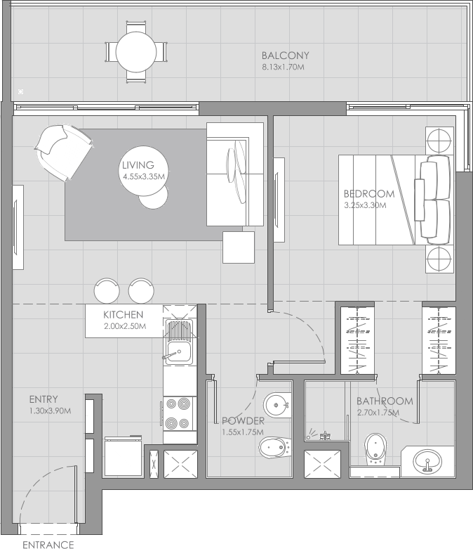 apartment 1B-4