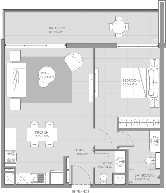 apartment 1B-6
