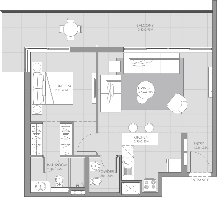 apartment 1B-7